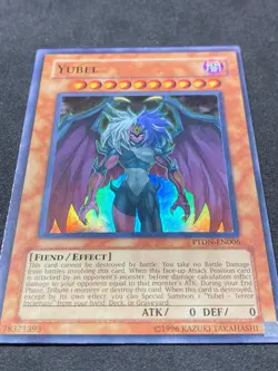 YuGiOh Yubel PTDN-EN006 Super Rare Unlmited Edition - MP - Image 2