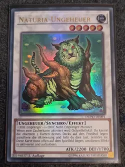 *German* Naturia Beast DUPO-EN091 Ultra Rare 1st Edition VLP - Image 1