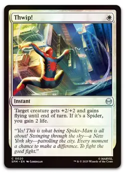 Thwip! #20 (Foil) (NM) Spider-Man SPM Magic MTG - Image 1
