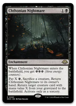 Chthonian Nightmare #83 (NM) Modern Horizons 3 MH3 Magic MTG - Image 1