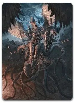 Angelic Aberration Art Card #28 (NM) Modern Horizons 3 ASMH3 Magic MTG - Image 1