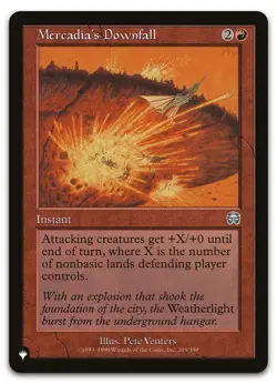 Mercadia's Downfall #205/350 (NM) List Reprints LIST LIST Magic MTG - Image 1