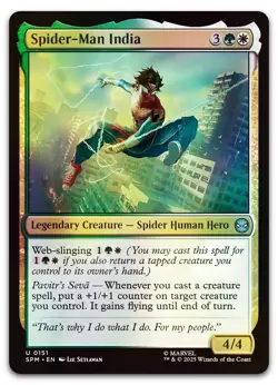 Spider-Man India #151 (Foil) (NM) Spider-Man SPM Magic MTG - Image 1