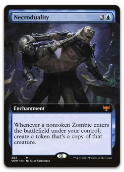 Necroduality (Extended Art) #362 (NM) Crimson Vow VOW Magic MTG - Image 1
