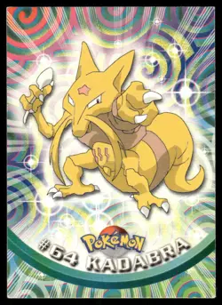 Pokemon Cards Kadabra #64 Topps Trading Cards Series 1 NM - Image 1