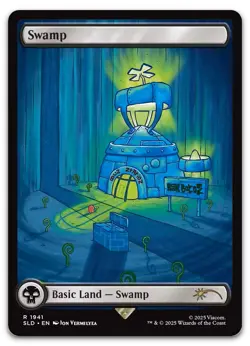 Swamp (1941) #1941 (NM) Secret Lair Drop SLD Magic MTG - Image 1