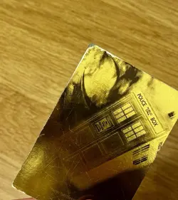 Doctor Who Battles In Time SUPER ROSE 2006 Rare Gold Rose Card Golden Ticket Ext - Image 2