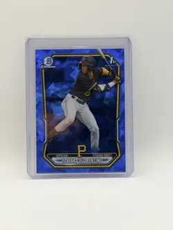 2026 Bowman Chrome 1st Edward Florentino Blue Sapphire Pirates BCP-82 - Image 1