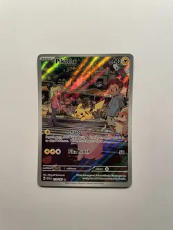 Pokemon Pikachu Illustration 173/165 Scarlet & Violet 151 - Image 1