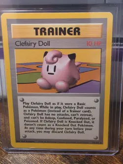 CLEFAIRY DOLL - 70/102 - Base Set - Pokemon Card - MP - Image 1