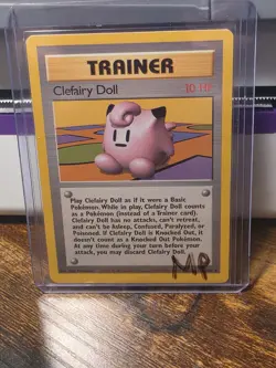 CLEFAIRY DOLL - 70/102 - Base Set - Pokemon Card - MP - Image 5