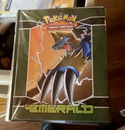 Pokemon EX Manectric Emerald Ultra Album Card Binder- Holds 40 cards - Image 1