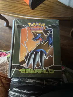 Pokemon EX Manectric Emerald Ultra Album Card Binder- Holds 40 cards - Image 2