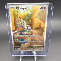Mimikyu 075 Pokemon Center Exclusive Sv: Scarlet & Violet Promo Card SEALED NM - Image 1