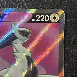 Pokemon TCG Arceus V 165/172 Brilliant Stars Full Art Holo Rare Card NM - Image 3