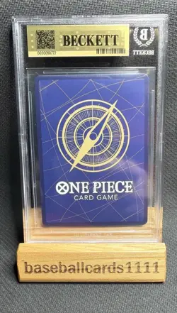 One Piece Card Game Legacy of the Master Zoro-Juurou SP ST18-004 BGS 9.5 P3 - Image 2