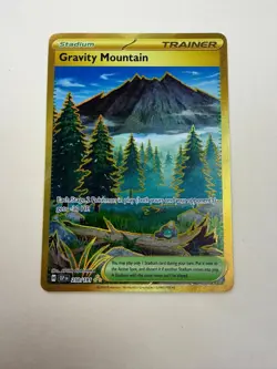 Pokemon Card TCG - Gravity Mountain 250/191 - Surging Sparks - Hyper Rare - NM ⭐ - Image 1