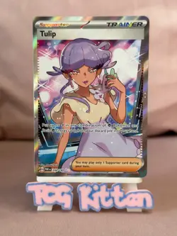 Tulip - 244/182 - Ultra Rare - Paradox Rift - Pokemon - TCGKITTEN - Image 1