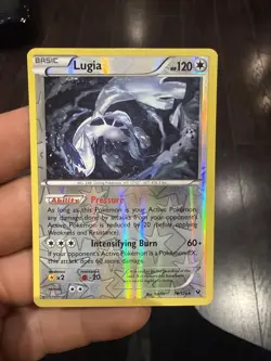 2016 Pokemon LUGIA #78/124 XY Fates Collide Reverse Holo Rare English - Image 1
