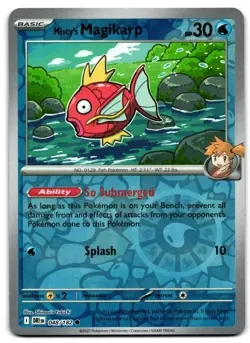 Misty's Magikarp 048/182 - 🌊 Destined Rivals Pokemon TCG Reverse Holo 🖤 - LP - Image 1