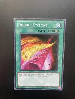 Yugioh Double Cyclone DREV-EN046 Common Unlimited Edition HP - Image 1