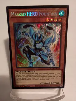 Masked HERO Fountain - Battles of Legend: Glorious Gallery - BLGG-EN029 YuGiOh - Image 1