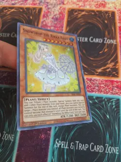 Yu-Gi-Oh! Snowdrop the Rikka Fairy SESL-EN019 Super Rare 1st Edition Near Mint - Image 2