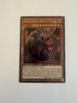 Yugioh Ultimate Tournament Pack DARK MAGICIAN OF CHAOS Ultimate Rare OP01-EN001 - Image 1