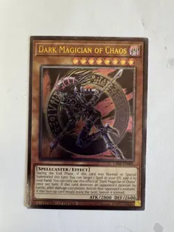 Yugioh Ultimate Tournament Pack DARK MAGICIAN OF CHAOS Ultimate Rare OP01-EN001 - Image 3