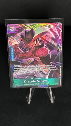 Dracule Mihawk (Illustration Box Vol.4) ST12-003 One Piece Promotion Cards - Image 1