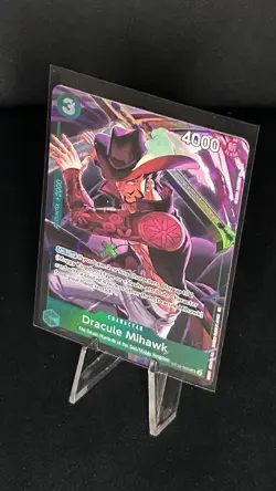 Dracule Mihawk (Illustration Box Vol.4) ST12-003 One Piece Promotion Cards - Image 2