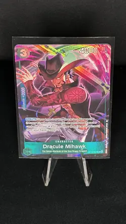 Dracule Mihawk (Illustration Box Vol.4) ST12-003 One Piece Promotion Cards - Image 4