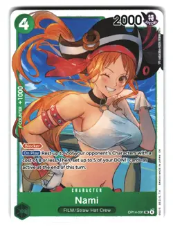 The Azure Sea's Seven One Piece CCG Nami OP14-031 - Image 1