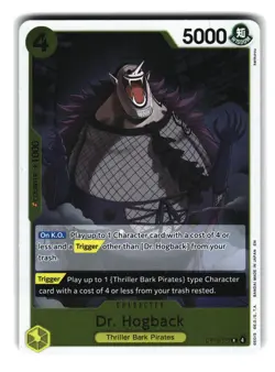 Dr. Hogback OP14-110 Rare One Piece Card Game - Image 1