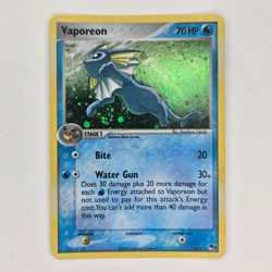 Pokemon Vaporeon (POP Series 3) 6/17 HOLO RARE (LP) - Image 1