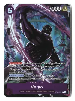 Vergo Alt Art OP14-061 One Piece TCG English - Image 1