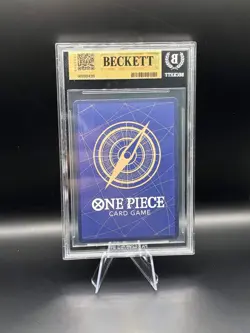 FIVE ELDERS 2025 JAPANESE ONE PIECE HIS WILL ALT ART #OP13-082 BGS 10 Pristine - Image 2