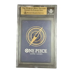 2025 ONE PIECE LEG. OF THE MASTER TASHIGI #031 ALTERNATE ART RARE BGS 9.5 GEM - Image 2