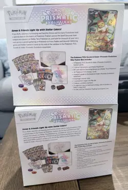 Pokemon TCG Scarlet & Violet Prismatic Evolutions Elite Trainer Box 2x - Image 2