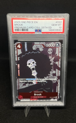 PSA 10 - Brook OP01-022 - One Piece Premium Card Collection 25th Anniversary - Image 2