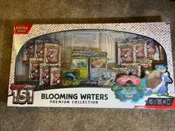 New Pokemon TCG Scarlet and Violet 151 Blooming Waters Premium Collection - Image 1