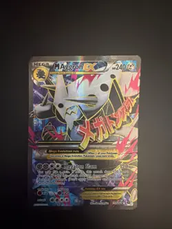 M Aggron EX Full Art Holo Card 154/160 XY-Primal Clash Slightly Damaged - Image 1
