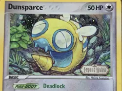 Dunsparce Reverse Holo STAMP - 2006 Pokemon Card EX Legend Maker 31/92 - NM - Image 2