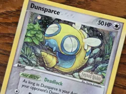 Dunsparce Reverse Holo STAMP - 2006 Pokemon Card EX Legend Maker 31/92 - NM - Image 3