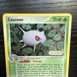 Cascoon & Silcoon EX Deoxys, Legend Maker Lot of 2 Holo Cards - Image 4