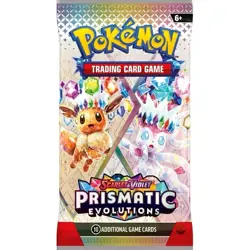 Pokemon TCG Scarlet & Violet Prismatic Evolutions Booster Pack Sealed - Image 1