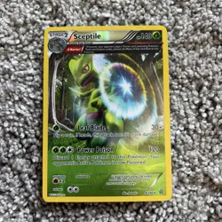 Pokemon Sceptile Holo Rare 9/160 XY Primal Clash Near Mint Vintage Card - Image 1