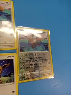Pokemon TCG Eevee Lot of 10 Cards - Includes 1 Reverse Holo, NM Condition! - Image 2