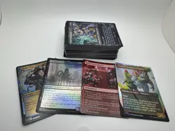 All Foil - 80+ Magic The Gathering Cards Neon Dynasty 2022 - Various Rarities - Image 1