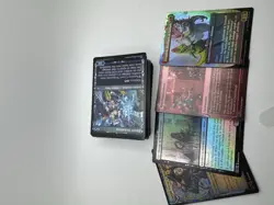 All Foil - 80+ Magic The Gathering Cards Neon Dynasty 2022 - Various Rarities - Image 2